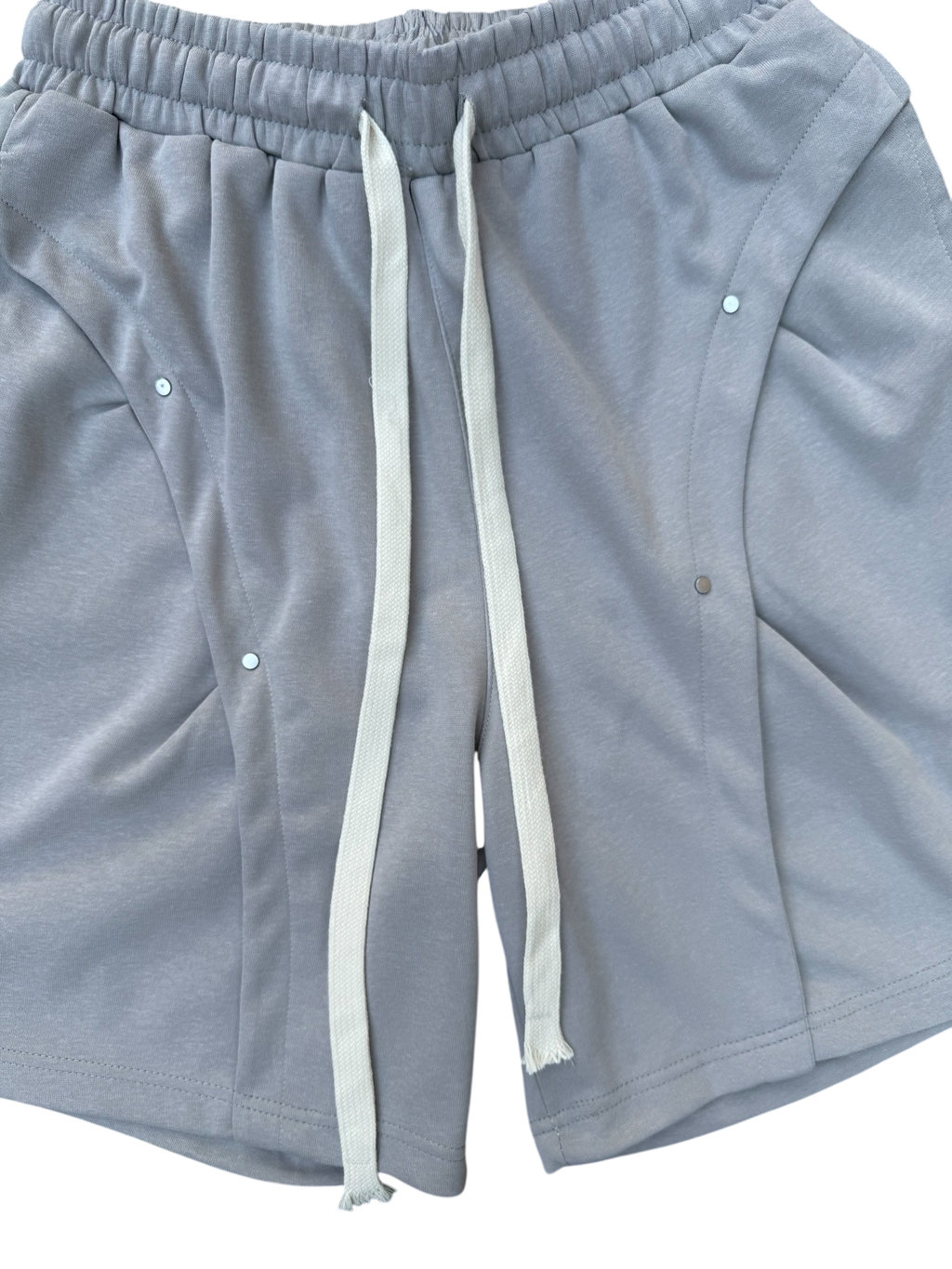 Pantaloncino Baggy Bottoni Grigio