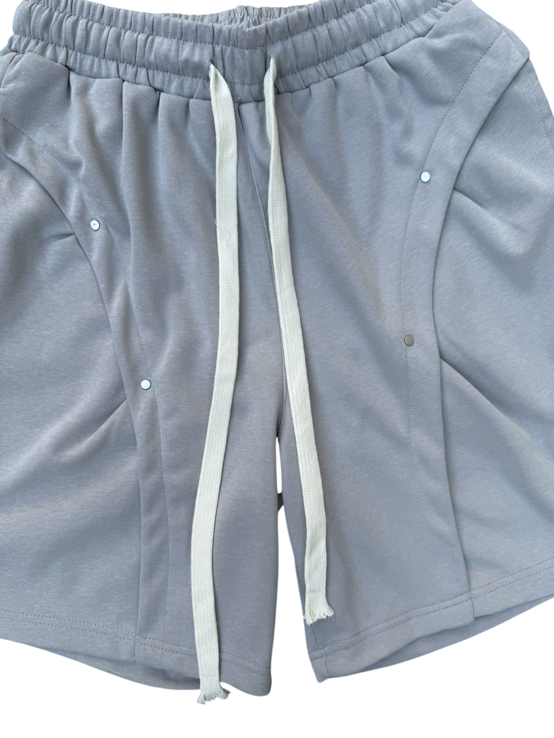 Pantaloncino Baggy Bottoni Grigio
