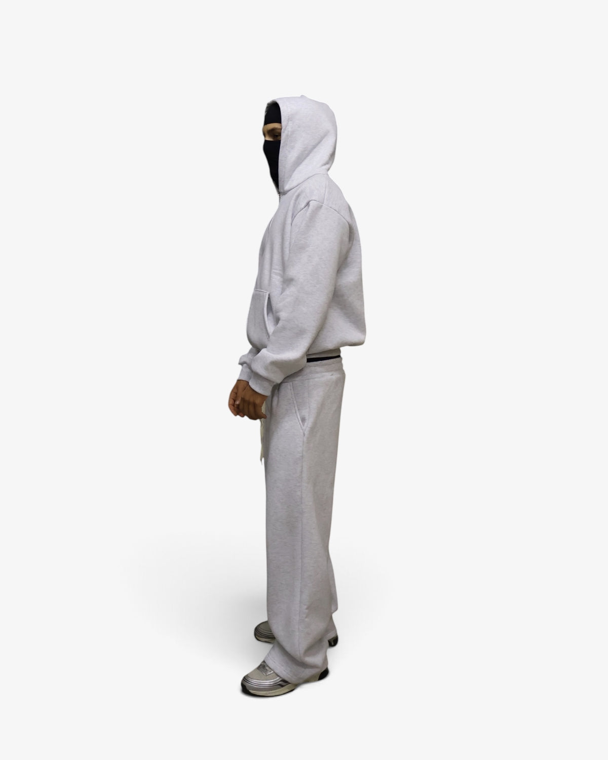 Light Gray Zip Tracksuit